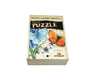 Sada puzzle Noční a denní motýli