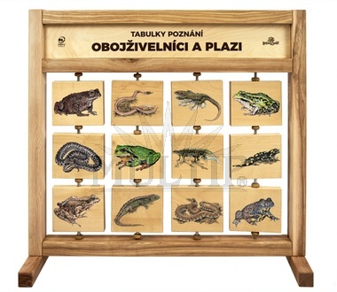 Tabulky poznání stolní - obojživelníci a plazi