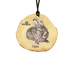 Suvenýr - Dřevěná medaile