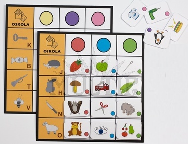 Logopedické tabulky - První hláska ve slově
