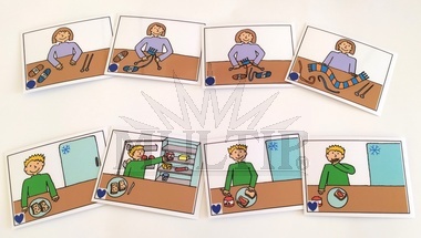 Logopedické kartičky - Vyprávěj podle obrázku 2