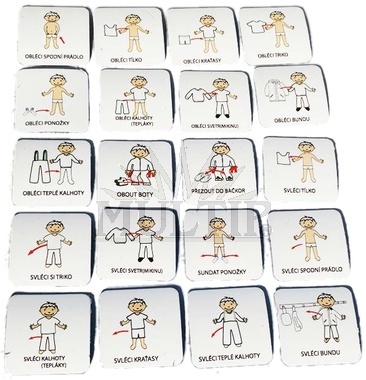 Oblékání 1 - 20 ks