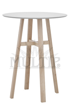 Kulatý stolek CONNECT, vysoký